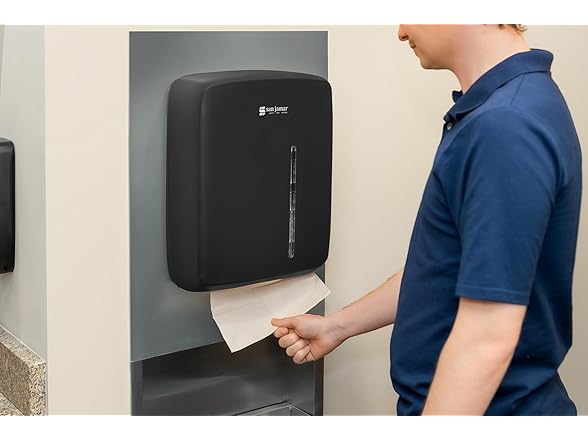 San Jamar Timeless Commercial Folded Paper Towel Dispenser