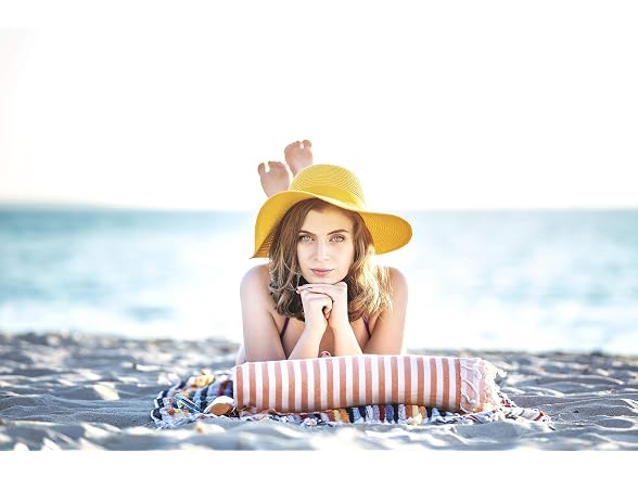Beach Towel 100% Cotton Turkish Adult 38x70