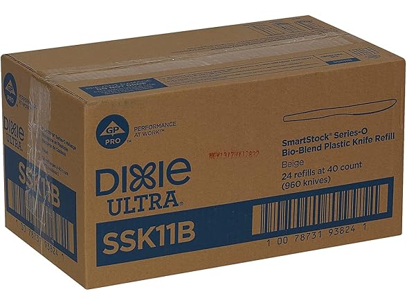Dixie 960 Count Plastic Knives