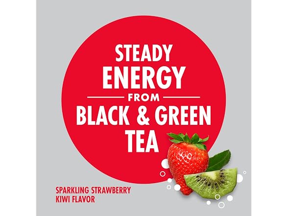 12PK V8 +SPARKLING ENERGY Strawberry Kiwi Energy Drink