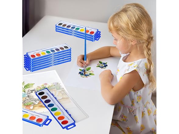 KMLYDGS 40 Pack Watercolor Paint Set - Gallery 6