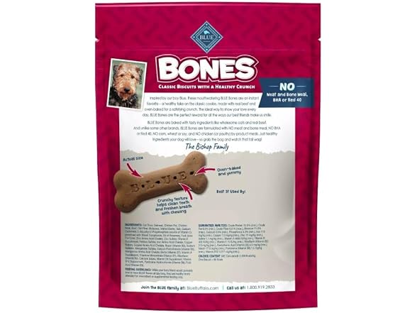Blue Buffalo Classic Bone Biscuits with