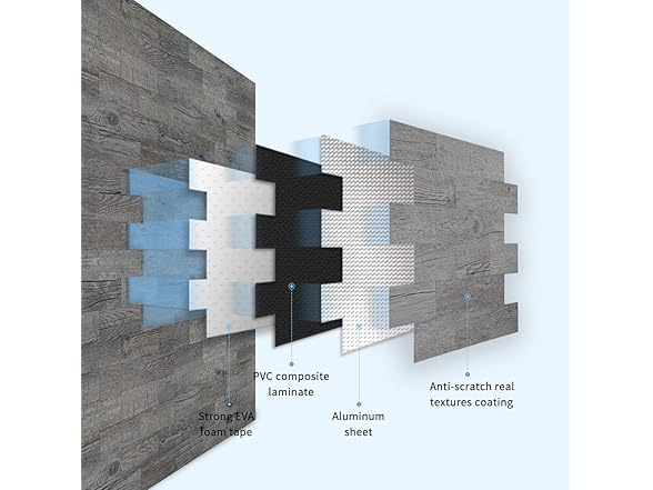 Art3d Peel and Stick Backsplashes Wall Tile Gray