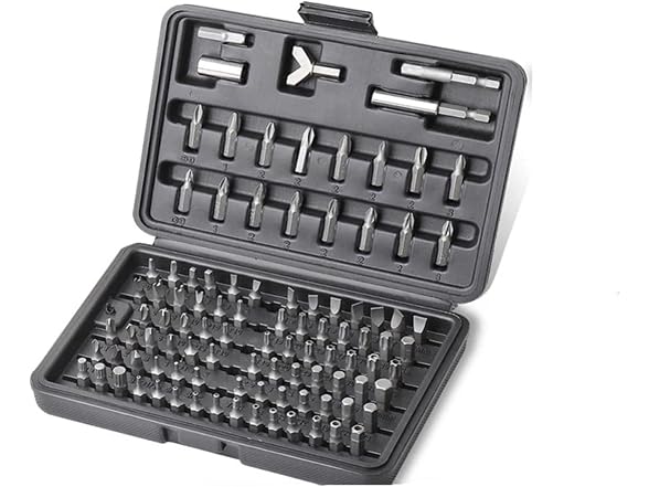Generic AAP-Auto-120 100pcs Screwdriver Bit Set
