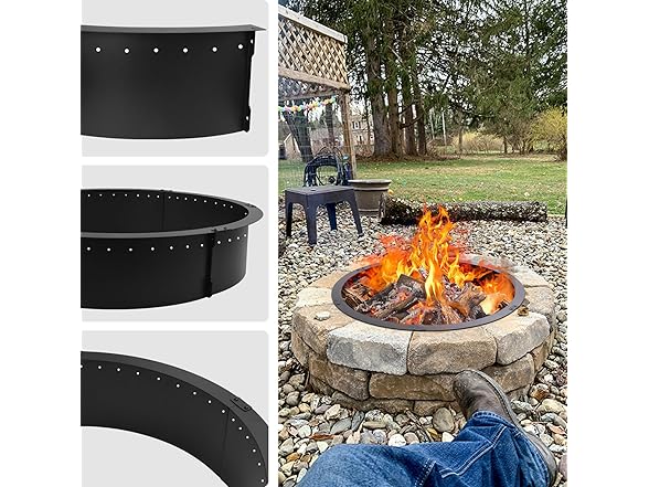 Outafurnia 40 inch Fire Pit Ring