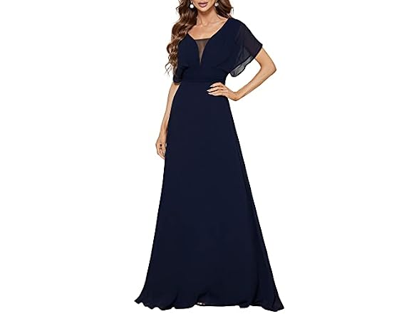 Ever-Pretty Women (14) Elegant V-Neck Short Us14