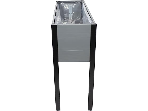 Sunnydaze Acacia Wood Raised Garden Bed with Legs