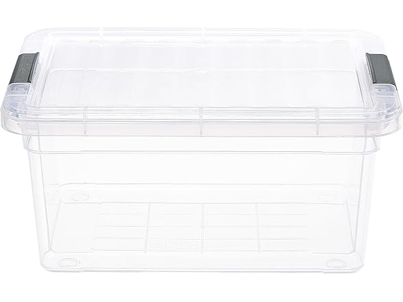Simplify 3 Piece 3.2LT Clear Storage Container Set