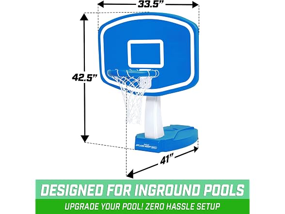 GoSports Splash Hoop Max