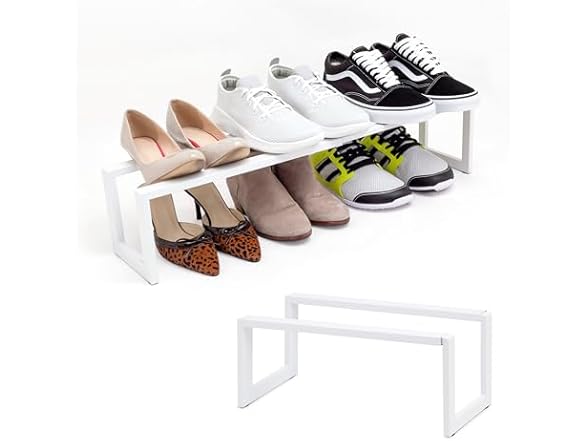 QUALIAZERO Expandable Shoe Rack