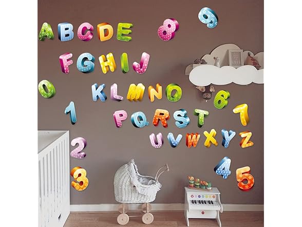 Alphabet Wall Decals ABC Stickers