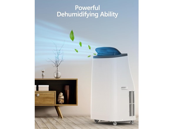 GARVEETECH 14,000 BTU DRAINAGE-FREE PORTABLE AC