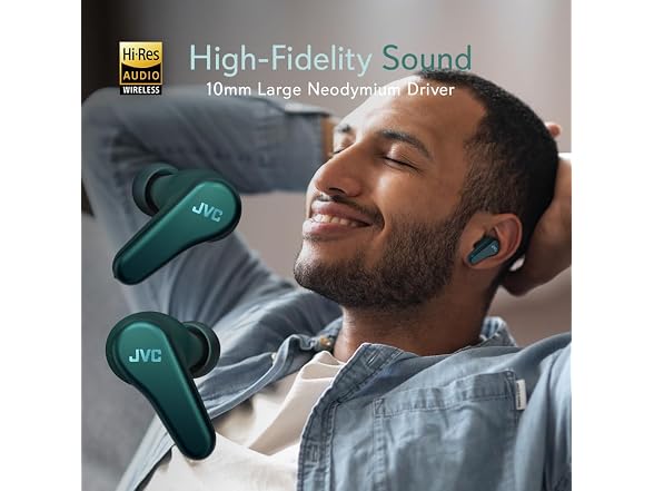 JVC True Wireless Earbuds ANC HAA100TG