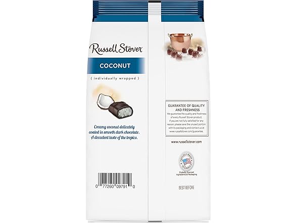 Russell Stover Dark Choc Coconut Gift Ba