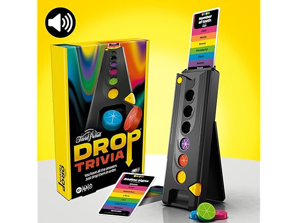 Hasbro Gaming Drop Trivia Electronic Game