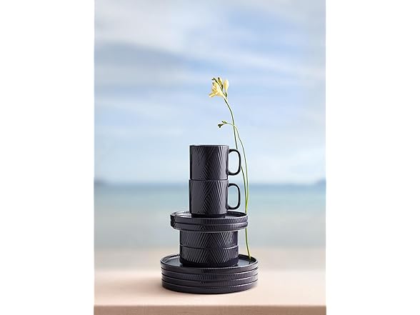 Lenox Modulus 12-Piece Dinnerware Set, Nightshade