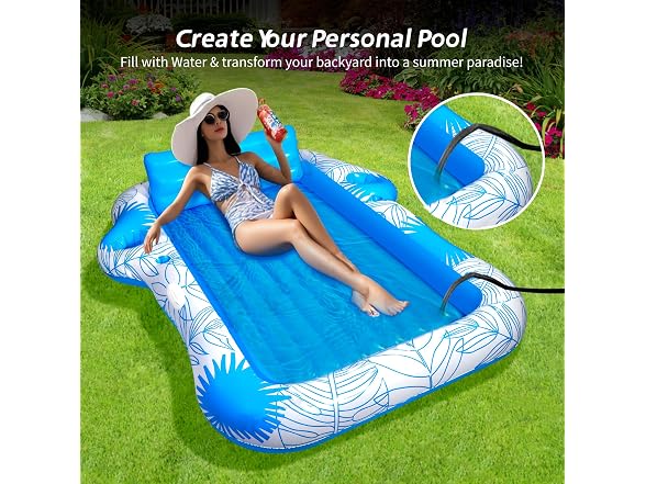 JIANYHW Inflatable Float lounge