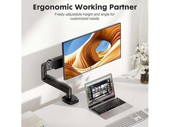 Simple Deluxe Simple Deluxe Single Monitor Arm, 13 to
