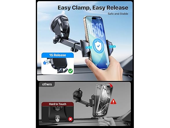 Car Windshield Phone Mount Holder