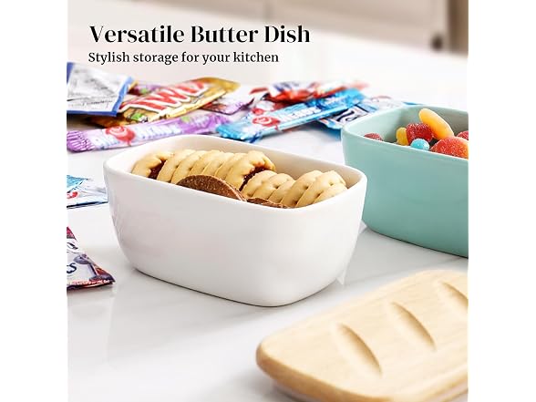DOWAN 6.5" Large Butter Dish