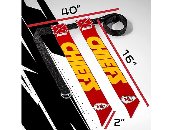 KANSAS CITY CHIEFS Youth Flag Football Set