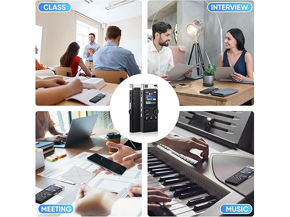 WUCOTC 264GB Digital Voice Recorder