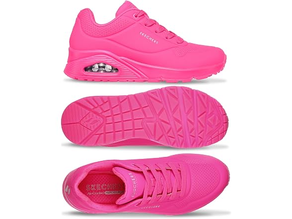 Skechers Women's Uno-Night Shades Sneaker (8 Wide)