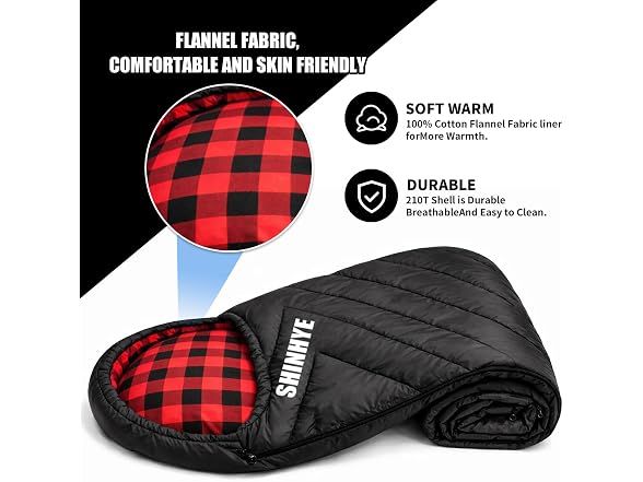 ShinHye Kids Sleeping Bag Cold Weather