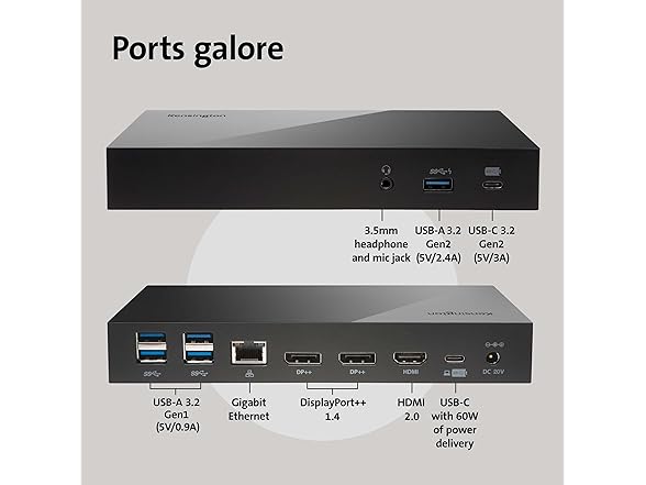 Kensington USB-C Docking Station - Gallery 6