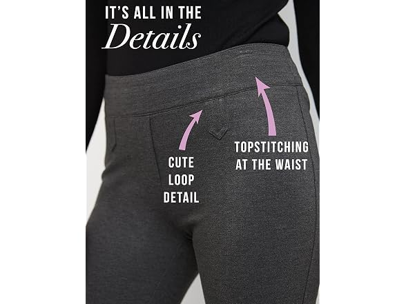 Rekucci Women (10) Secret Figure Pull-On Knit Pant