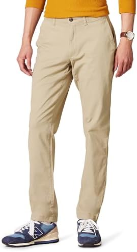 Amazon Essentials Men's Skinny-Fit Casual Stretch Chino Pant, Tan, 31W x 32L