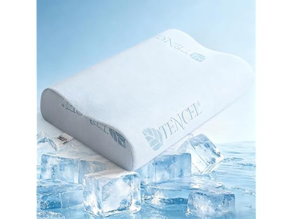 sleepwello Memory Foam Contour Pillow
