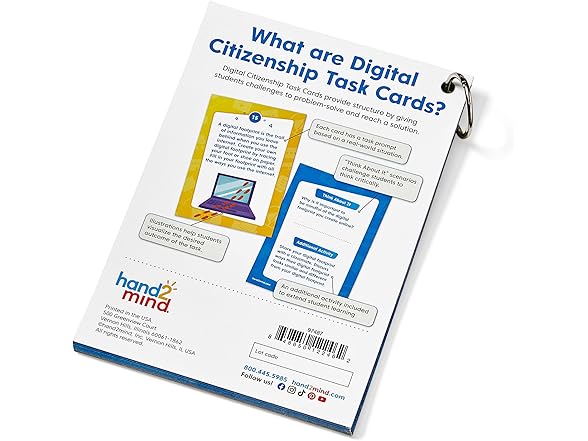 Digital Citizenship Beginner Task Cards