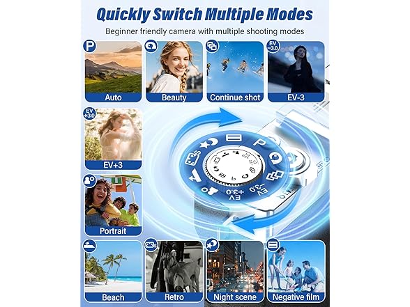 Bhagdaoe 2025 New 4K Digital Camera