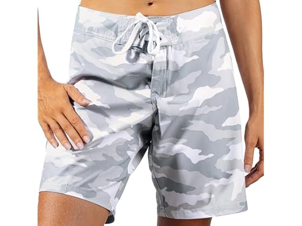 Kanu Surf Women's Grey Camo Board Short (14)