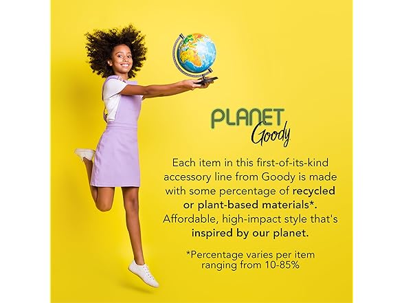GOODY Planet Sustainable Round Claw Clips