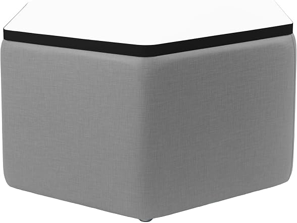 FDP Pro Hexagon Dry-Erase Ottoman