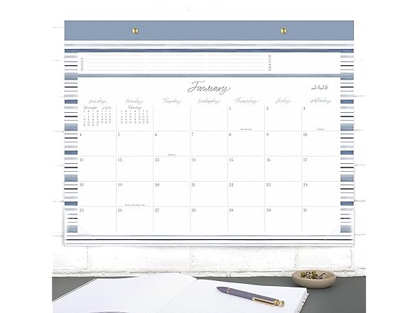 Cambridge 2026 Desk Calendar
