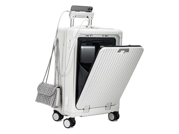 feilario Hardside Carry-On, USB Port