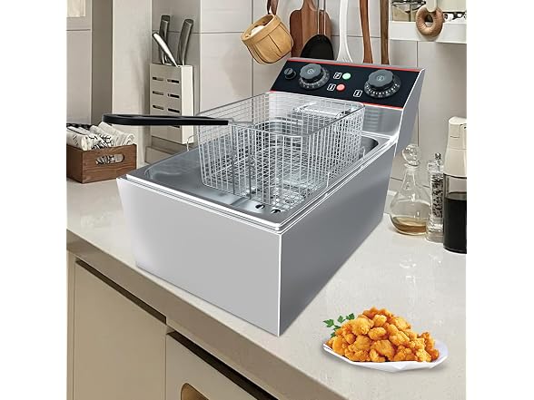 Professional Electric Deep Fryer for Home & Commercial Use – 11 L 