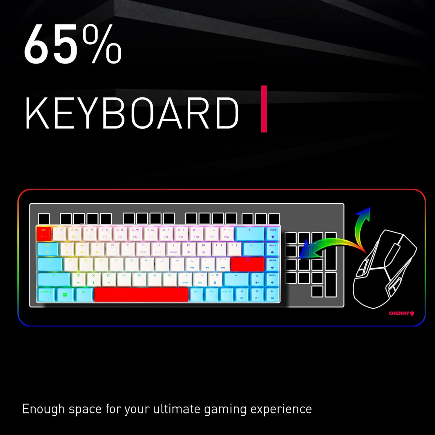 Cherry MX-LP 2.1 Compact Wireless Gaming Keyboard - Gallery 13