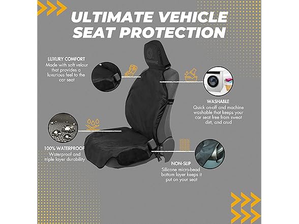 Premium Waterproof Car Seat Cover