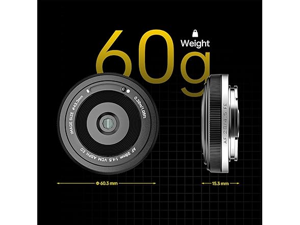 Viltrox AF 28mm f/4.5 Lens for Sony E