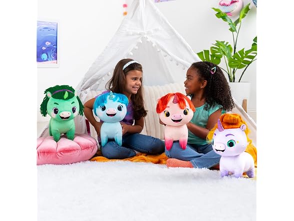 Not Quite Narwhal Juniper Pom Pom Dazzlerump 12" Plushie