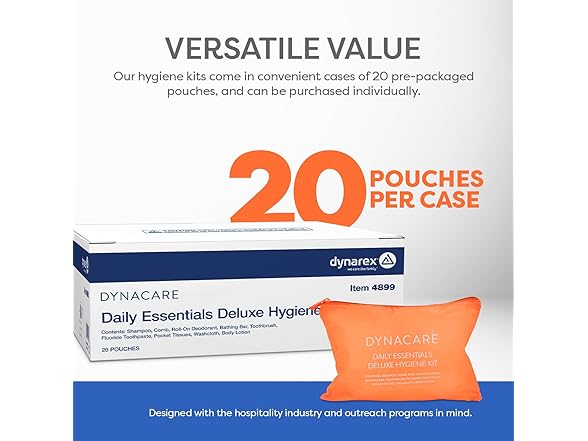 Dynarex Dynarex DynaCare Daily Hygiene Kit - Tra