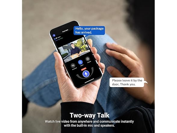 GlowPop Smart AI Motion Detection Security Camera