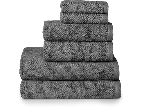 Simpli-Magic 6-Piece Premium Towel Set