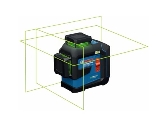 Bosch GLL300-42GL-RT-CR Green-Beam Three-Plane Laser