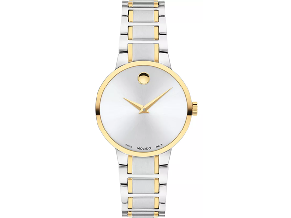 Movado Women's Portfolio Quartz Yellow Pvd 607911