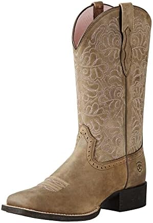 Ariat 10019906 7 Ariat Round Up Remuda Western Women's Boots Brown Bomber